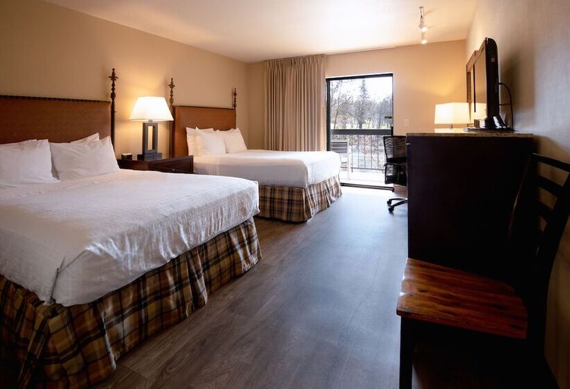 Номер Стандарт 2 Двуспальные Кровати, Riverside Inn