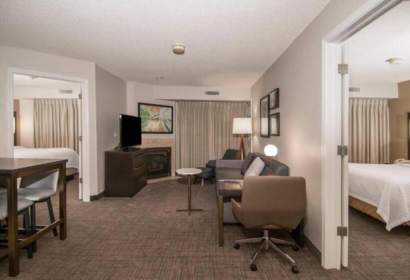 침실 2개 스위트, Residence Inn By Marriott Springdale