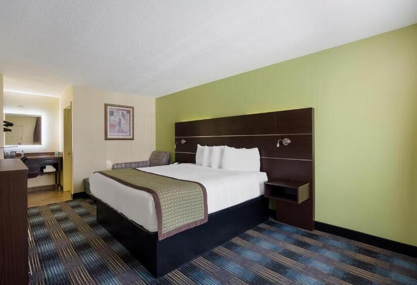带大床的标准间, Surestay Hotel By Best Western Manning