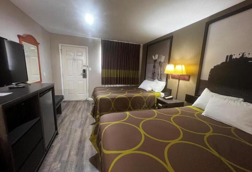 اتاق استاندارد با 2 تخت دوبل, Super 8 By Wyndham La Marque Tx/texas City Area
