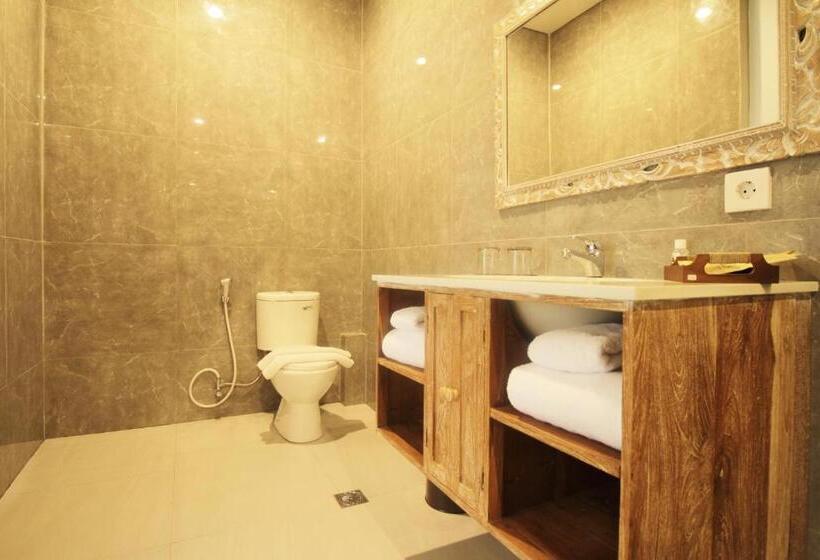 バルコニー付きデラックスルーム, Alam Kawi Ubud Resort & Spa