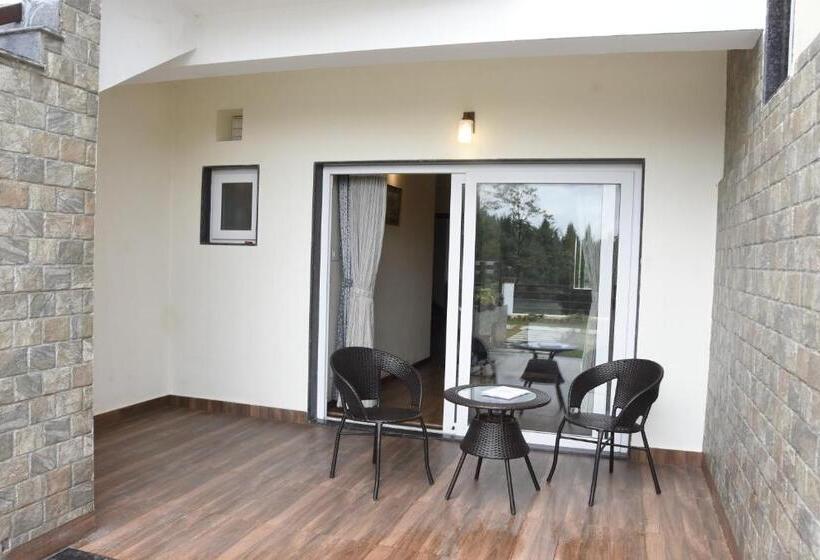 带大床的标准间, Nirvana Retreat