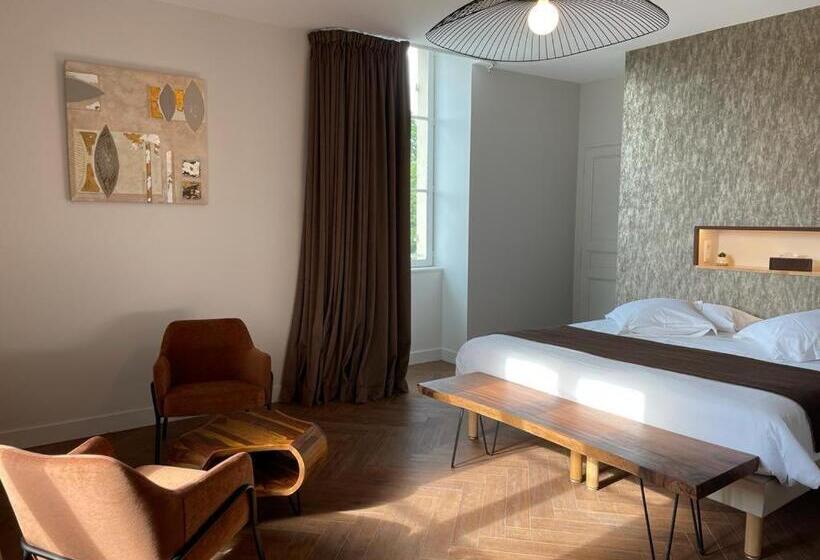 Номер Deluxe, Hôtel & Restaurant   Le Manoir Des Cèdres   Piscine Chauffée Et Climatisation