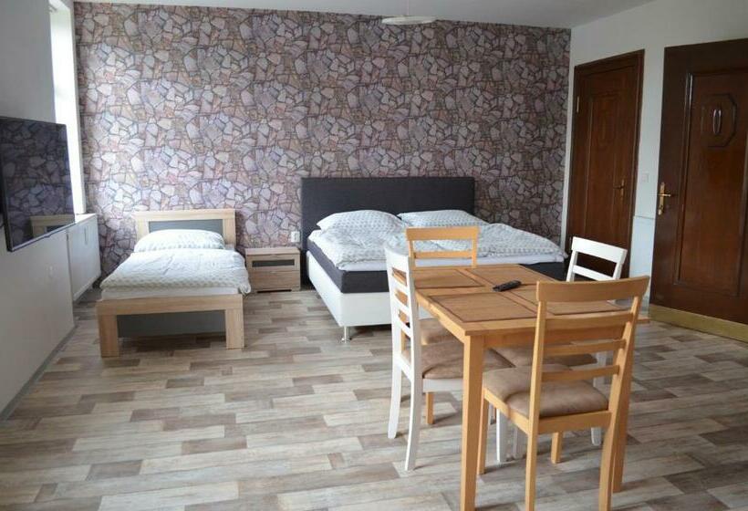 デラックスの4人部屋, Penzion Jungmannova