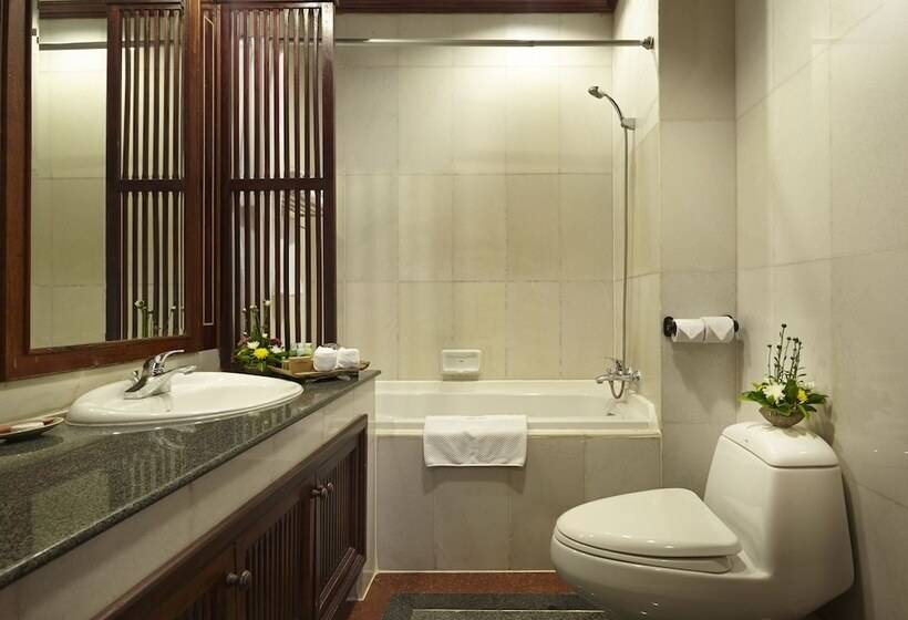 디럭스 룸 가든 전망, Santi Resort & Spa