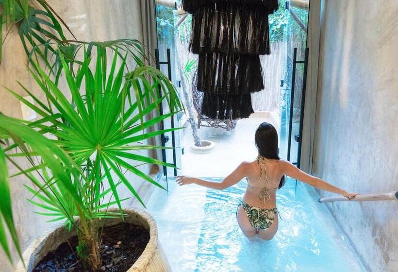 جناح جونيور مزوَّد بحمام سباحة, Villas Flamingos