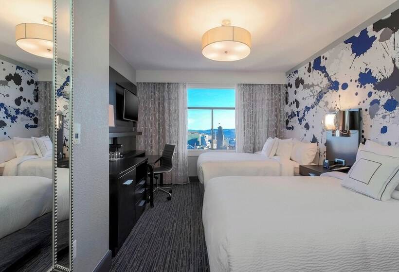Standard Værelse 2 Dobbeltsenge, Courtyard By Marriott San Francisco Union Square