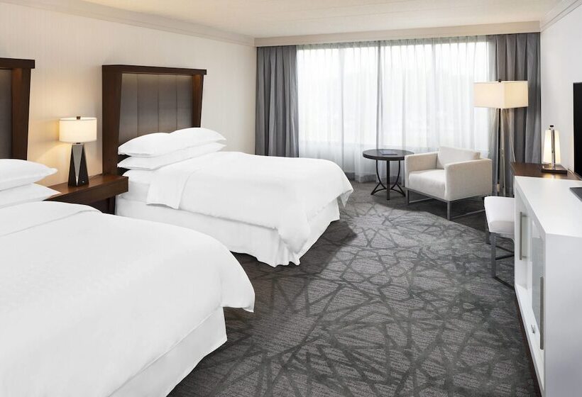 ２ダブルベッドのスタンダードルーム, Sheraton Bloomington