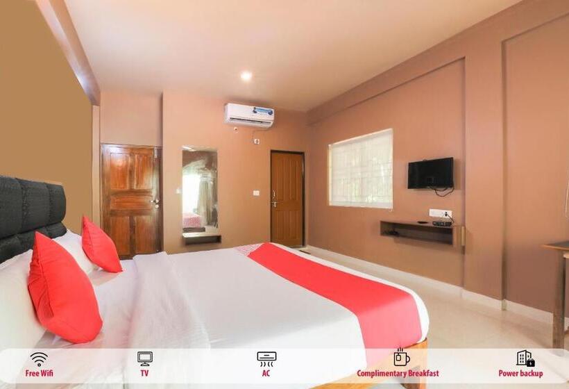 三人经典房间, Oyo 68467 Morjim Suites