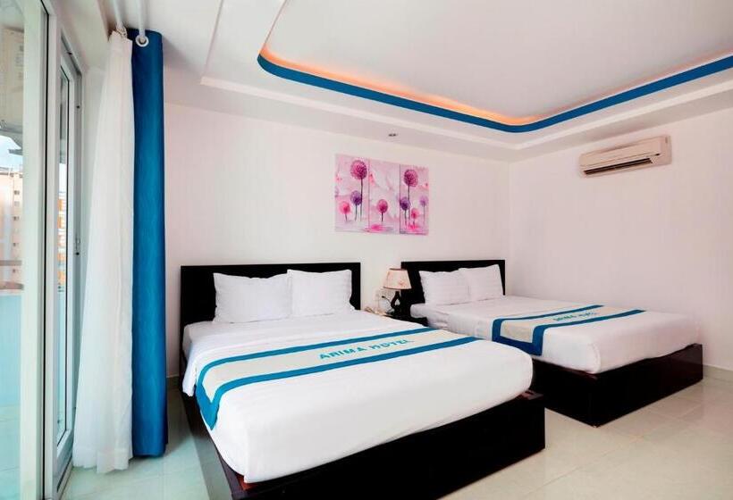اتاق اساندارد با چشم‌انداز جانبی به دریا, Arima Hotel Nha Trang