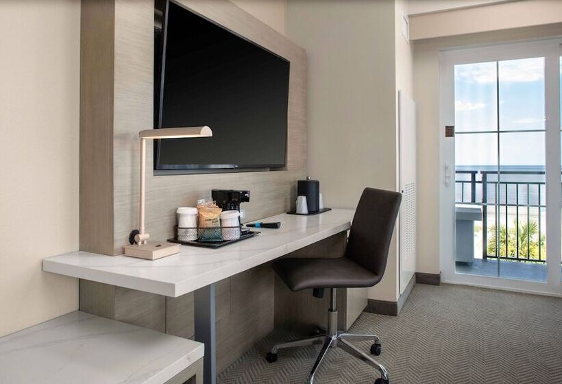 Номер Стандарт 2 Двуспальные Кровати, Courtyard By Marriott Jekyll Island