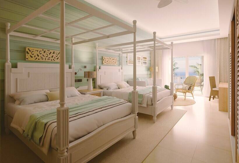 سوییت جونیور با چشم‌انداز دریا, Cayo Levantado Resort