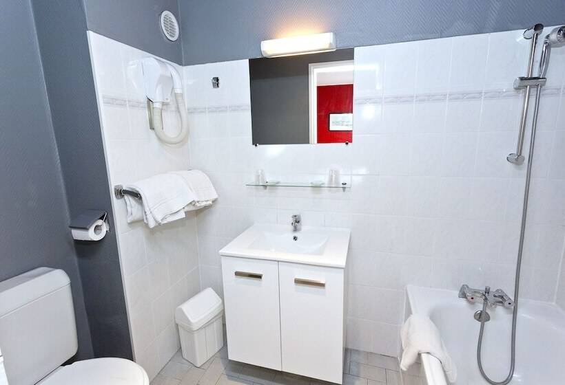اتاق استاندارد یک نفره, Hipotel Paris Belgrand Mairie Du 20ème
