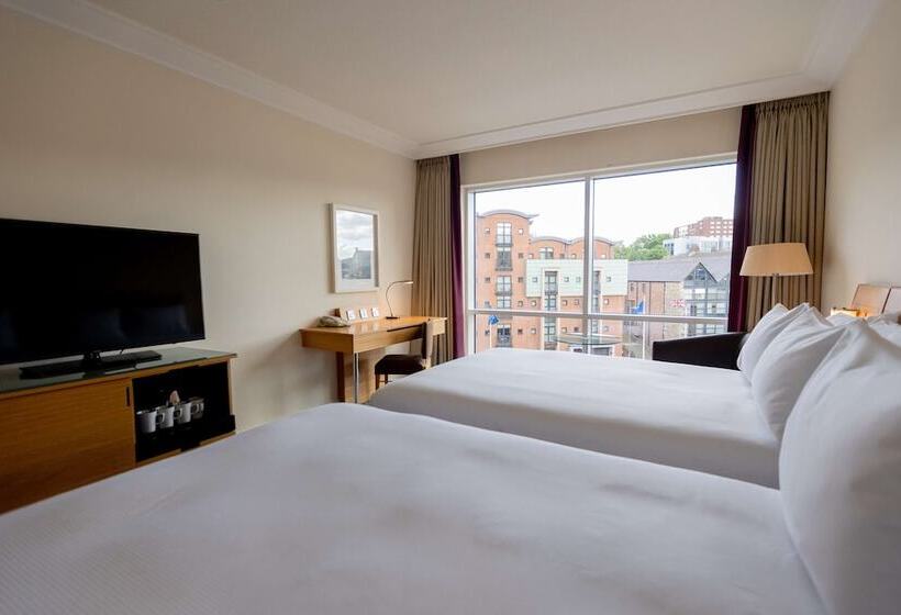 Quarto Estandar 2 Camas Casal, Hilton Newcastle Gateshead