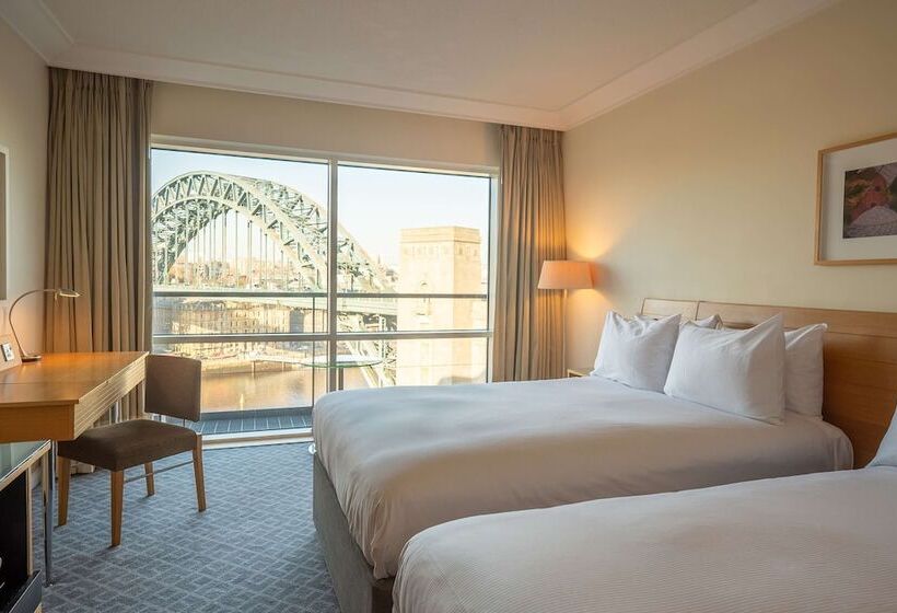 Номер Стандарт 2 Двуспальные Кровати, Hilton Newcastle Gateshead