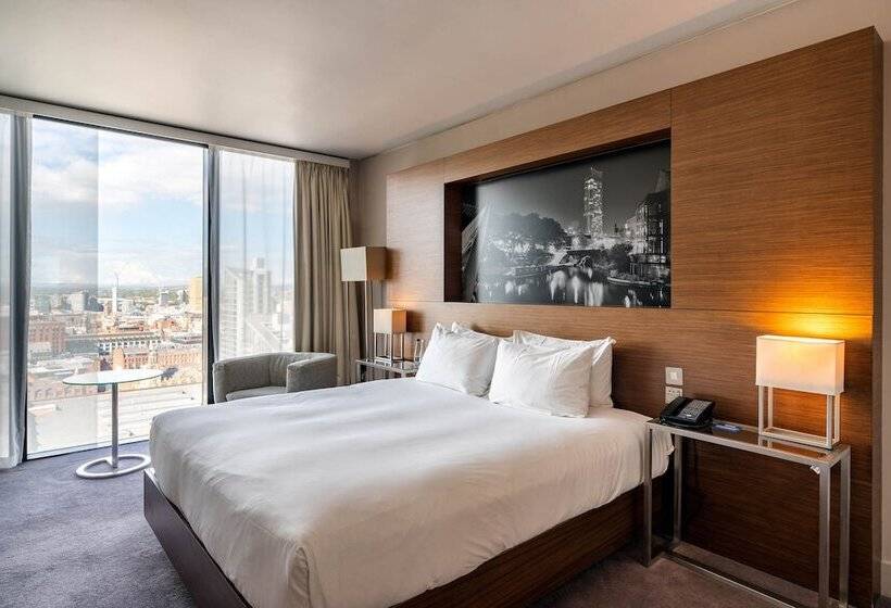 חדר דלוקס, Hilton Manchester Deansgate