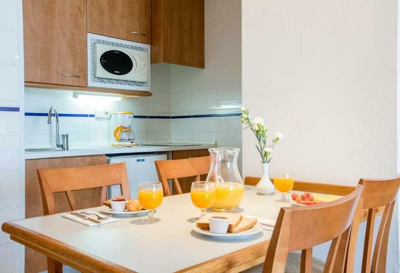 침실 1개 바다 전망 아파트, Hipotels Bahía Grande Aparthotel
