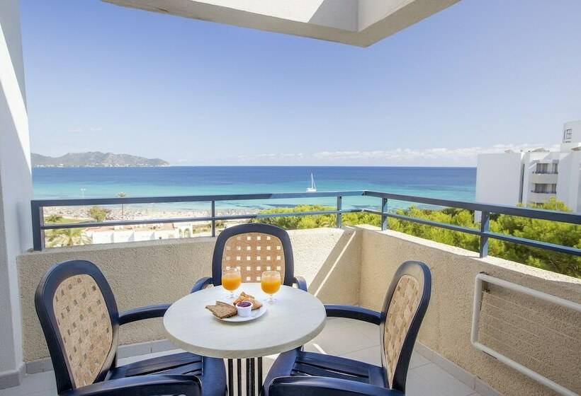 침실 1개 바다 전망 아파트, Hipotels Bahía Grande Aparthotel