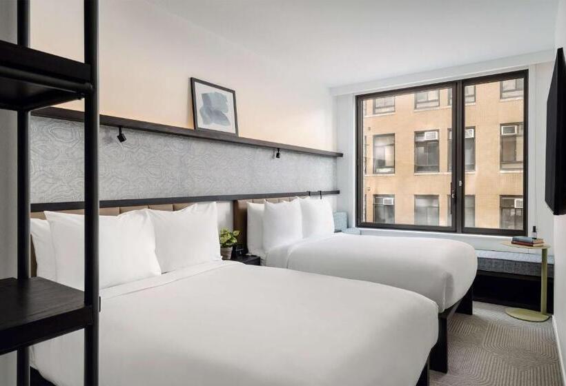 Quarto Estandar 2 Camas Casal, Arlo Midtown