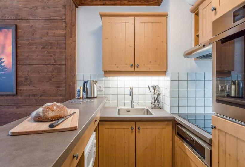 آپارتمان 1 خوابه, Résidence Pierre & Vacances Premium Arc 1950 Le Village