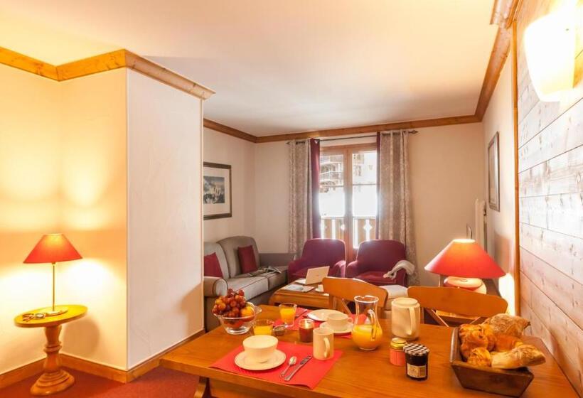 آپارتمان 1 خوابه با چشم‌انداز, Résidence Pierre & Vacances Premium Arc 1950 Le Village