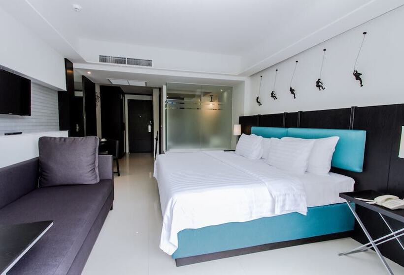 풀장 전망 디럭스 룸, Sugar Marina Hotel   Art   Karon Beach   Sha Plus