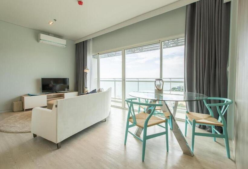 침실 2개 아파트, Veranda Residence Pattaya Pool Villa