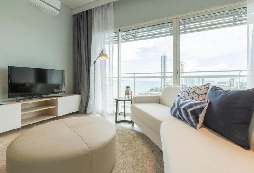 침실 2개 아파트, Veranda Residence Pattaya Pool Villa