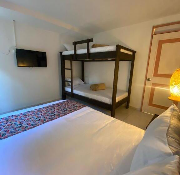 4인용 스탠다드 룸, Mahalo Hostel