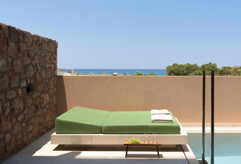 Люкс с Бассейном, Paralos Venus Suites Adults Only