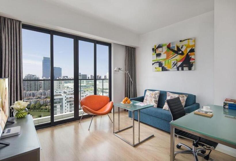 Апартаменты Deluxe 1 Спальня, Citadines Xinghai Suzhou