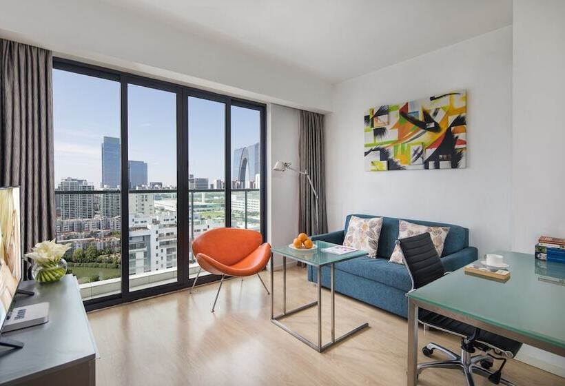Апартаменты Deluxe 1 Спальня, Citadines Xinghai Suzhou