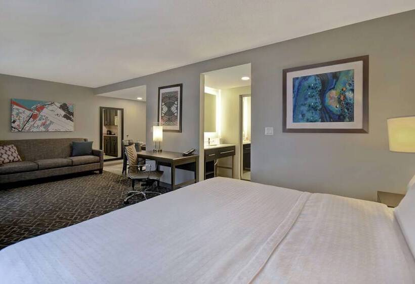 스탠다드 스튜디오 더블 침대, Homewood Suites By Hilton Edgewater