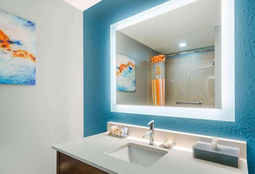 带大床的复式套间, La Quinta Inn & Suites By Wyndham St. Petersburg Northeast