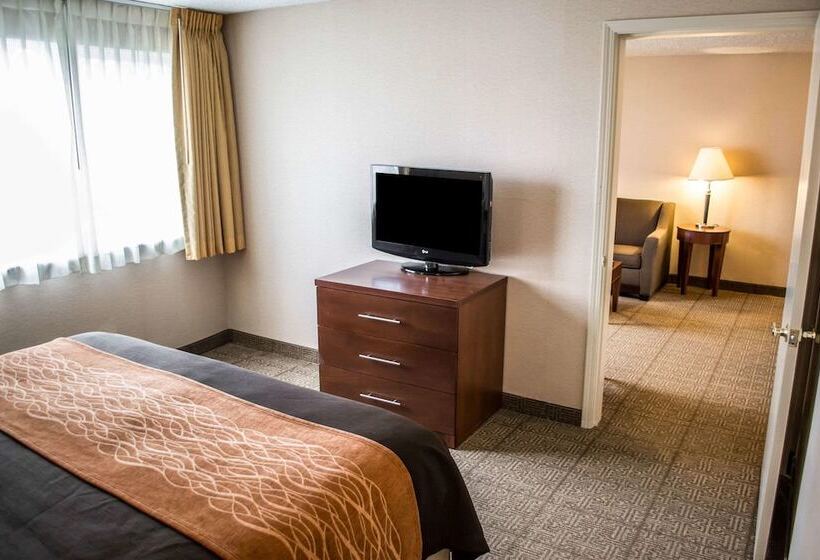 キングサイズベッドのスイートルーム, Comfort Inn & Suites Beaverton   Portland West