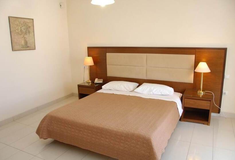 استودیو استاندارد با چشم‌انداز استخر, Paleos Apartments
