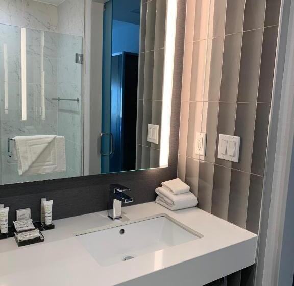 스탠다드 룸 킹사이즈 침대, Marriott New York Jfk Airport