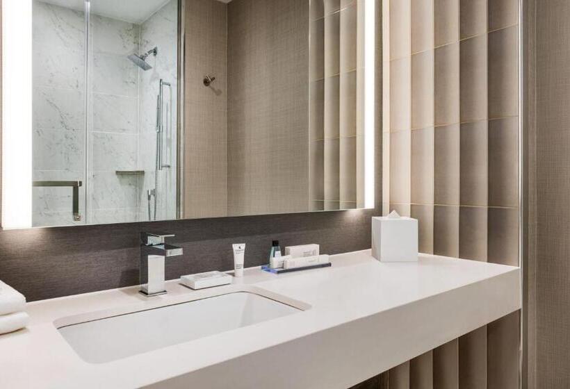 장애인을 위한 킹사이즈 침대 스탠다드 룸, Marriott New York Jfk Airport