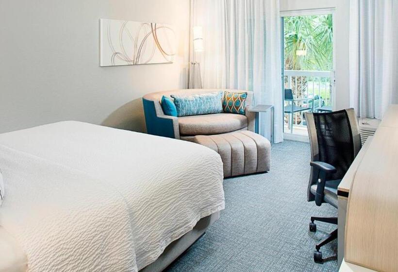 キングサイズベッドのスタンダードルーム, Courtyard By Marriott West Palm Beach Airport