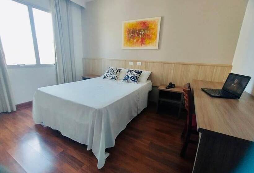 Номер Стандарт Двуспальная Кровать, Nacional Inn Porto Alegre   Próximo Ao Araújo Vianna E Ao Complexo Hospitalar Santa Casa