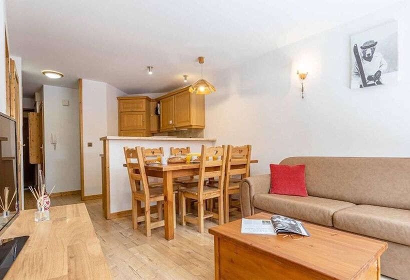 Апартаменты 3 Спальни, Madame Vacances Residence Les Jardins De La Vanoise
