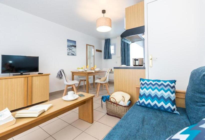 带2个卧室的公寓, Résidence Odalys Les Bains