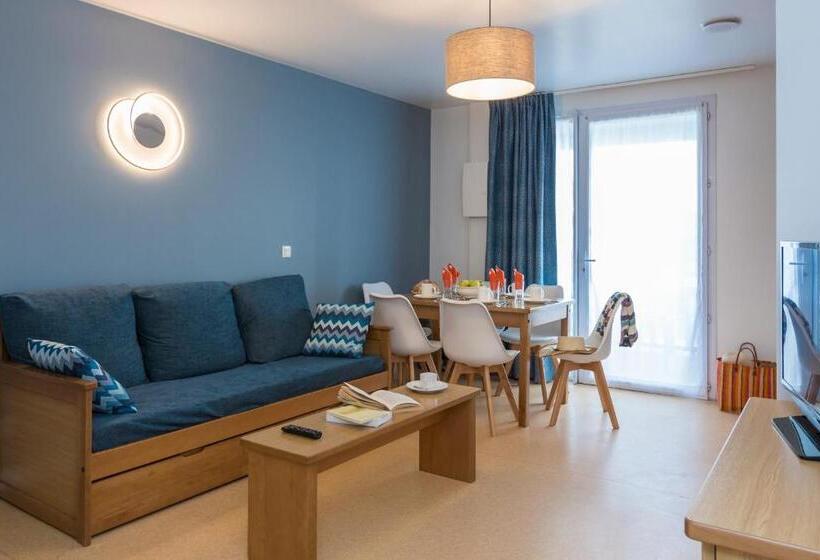 带2个卧室的公寓, Résidence Odalys Les Bains