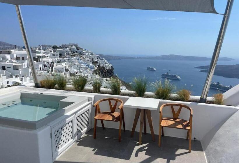 Superior suite with view, Nomikos Villas