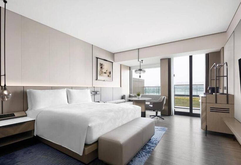 Quarto Executivo Cama King, Jw Marriott Shanghai Fengxian