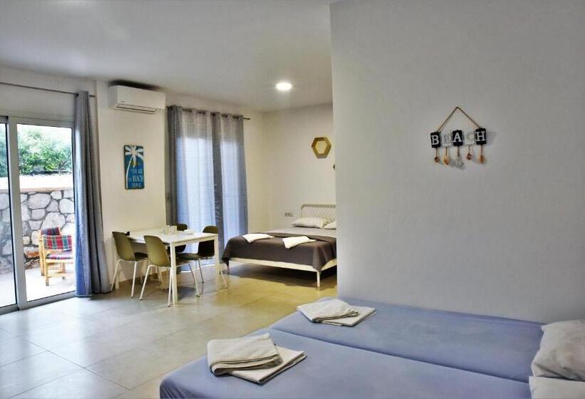 Апартаменты 1 Спальня с Террасой, Telhinis Hotel & Apartments
