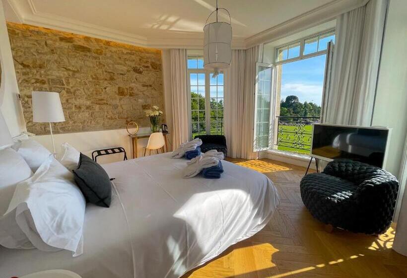 Номер Deluxe Вид на Море, Les Garennes   Hôtel Spa Bénodet