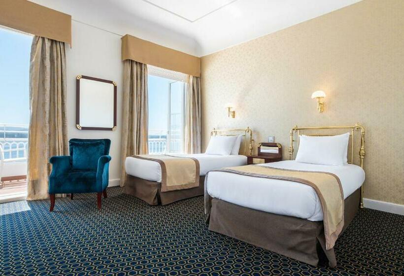 オーシャンビュースタンダードルームテラス付き, Eurostars Gran Hotel La Toja