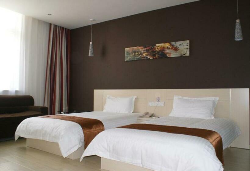 Семейный Номер, Thank Inn Plus Hotel Jiangsu Taizhou Dainan Tuanjie