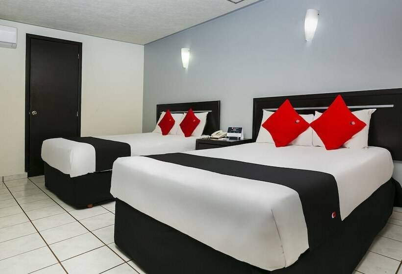 ２ダブルベッドのスタンダードルーム, Capital O Hotel Victoria Morelia